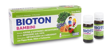 BIOTON BAMBINI NUOVO 14 FLACONCINI - maxifarmacia.it