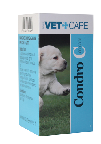 CONDRO C VETCARE CRESCITA 40 TAVOLETTE - maxifarmacia.it