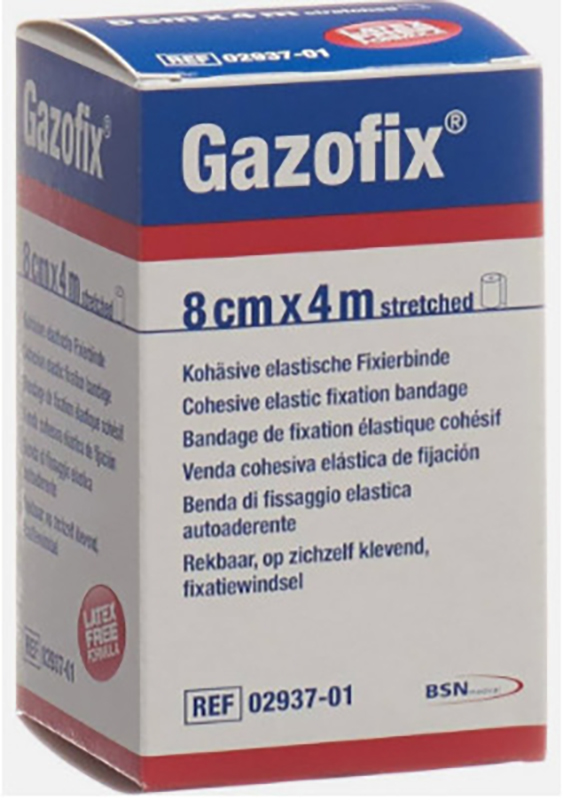 BENDA ELASTICA AUTOADESIVA GAZOFIX 8X400 CM - maxifarmacia.it