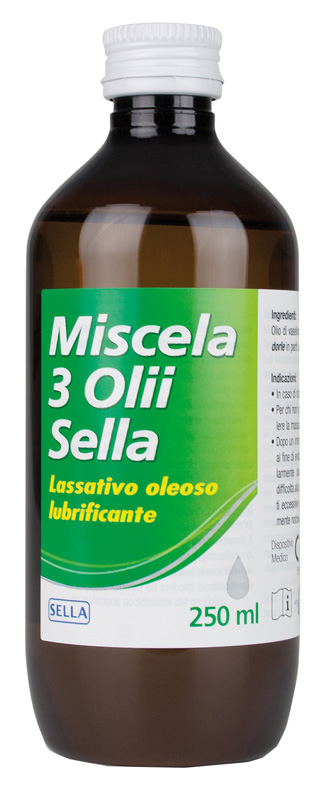 MISCELA 3 OLII LASSATIVO 250ml - maxifarmacia.it