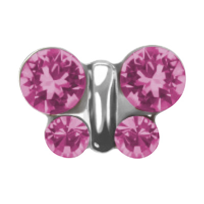 SYSTEM 75 FARFALLA ROSA ACCIAIO 350 - maxifarmacia.it