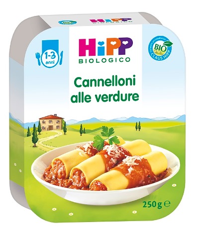 HIPP BIO CANNELLONI ALLE VERDURE 250 G - maxifarmacia.it