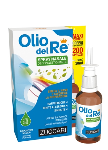 OLIO DEL RE SPRAY NASALE 30 ML - maxifarmacia.it