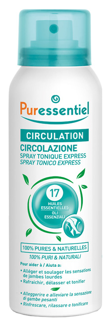 PURESSENTIEL SPRAY TONICO EXPRESS CIRCOLAZIONE 100 ML - maxifarmacia.it