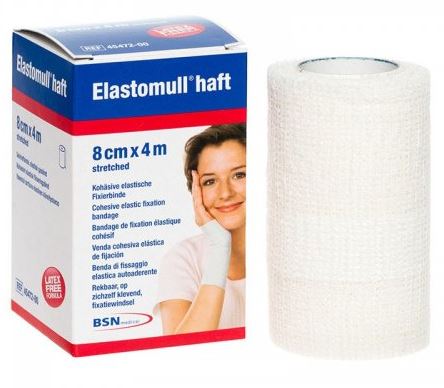 BENDA ELASTICA ELASTOMULL 8 X 400 CM 2 PEZZI - maxifarmacia.it