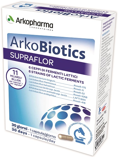 ARKOBIOTICS SUPRAFLOR 30 CAPSULE - maxifarmacia.it