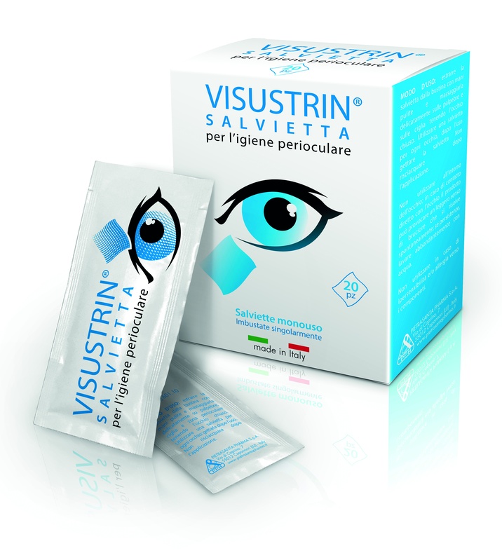VISUSTRIN SALVIETTA OCULARE 20 PEZZI - maxifarmacia.it