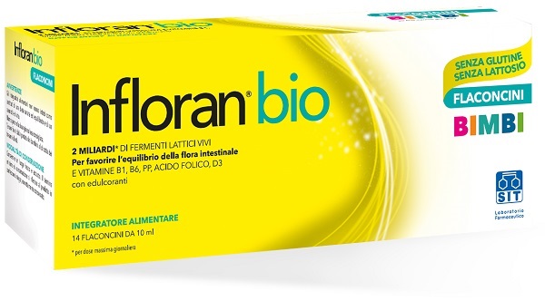 INFLORAN BIO BIMBI 14 FLACONCINI - maxifarmacia.it