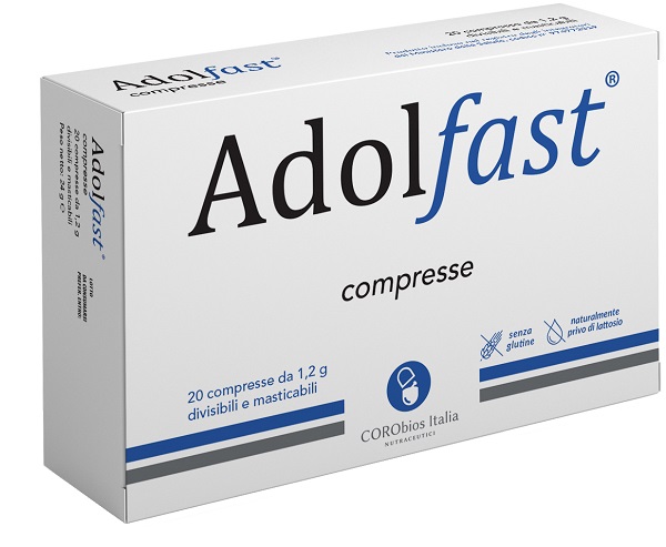 ADOLFAST 20 COMPRESSE MASTICABILI IN BLISTER - maxifarmacia.it