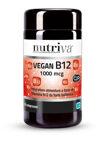 NUTRIVA VEGAN B12 da 60 COMPRESSE - maxifarmacia.it