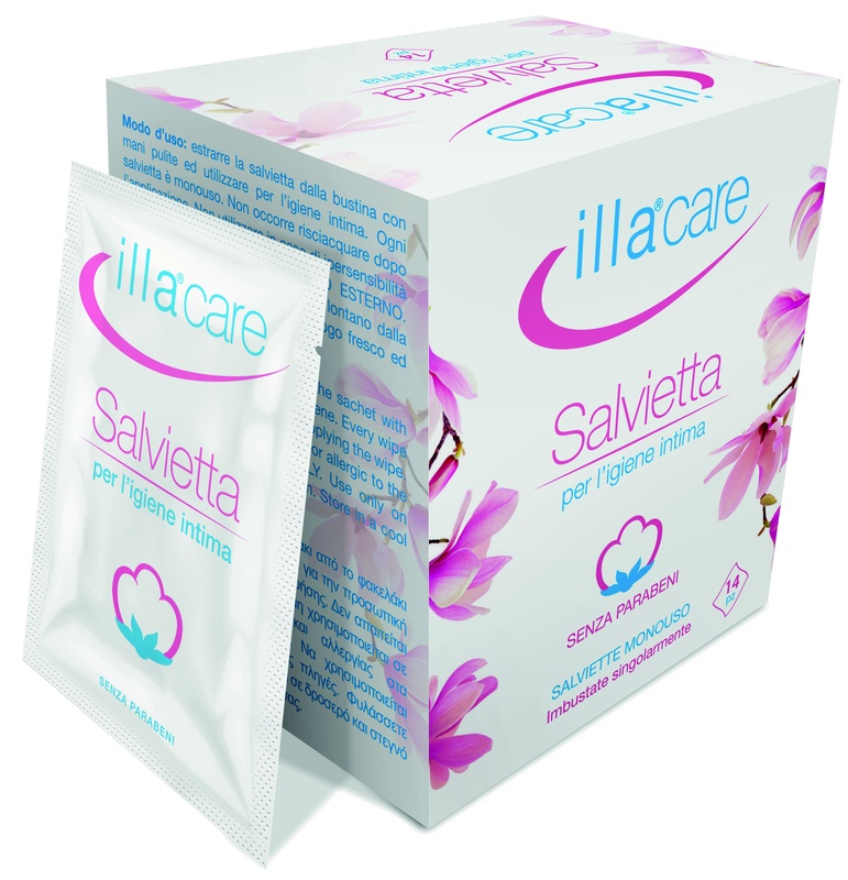 ILLA CARE SALVIETTA INTIMA 14 PEZZI - maxifarmacia.it