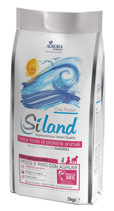 SILAND PUPPY MEDIUM/LARGE PESCE 3 KG - maxifarmacia.it