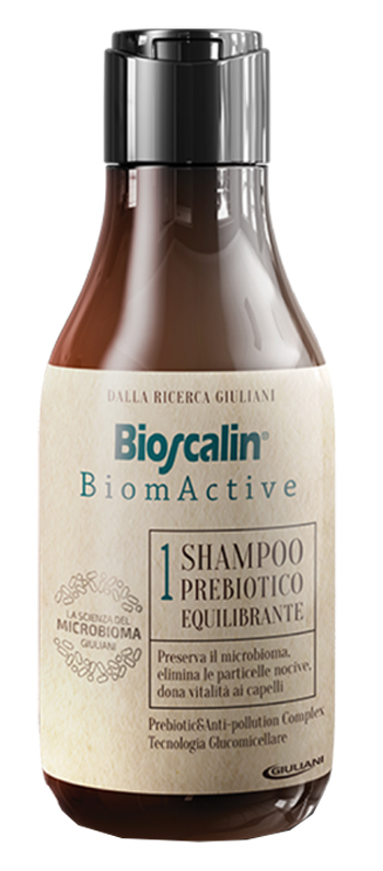 BIOSCALIN BIOMACTIVE SHAMPOO PREBIOTICO EQUILIBRANTE 200 ML - maxifarmacia.it