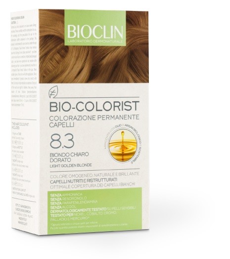 BIOCLIN BIO COLORIST 8,3 BIONDO CHIARO DORATO - maxifarmacia.it