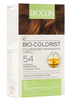 BIOCLIN BIO COLORIST 5,4 CASTANO CHIARO RAME - maxifarmacia.it