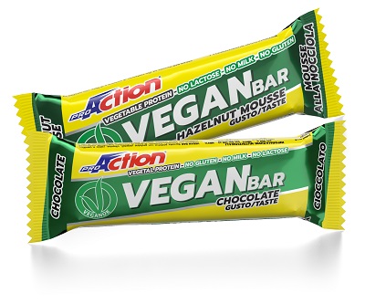 PROACTION VEGAN BAR CIOCCOLATO 40 G - maxifarmacia.it
