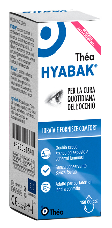HYABAK SOLUZIONE OFTALMICA 5 ML - maxifarmacia.it