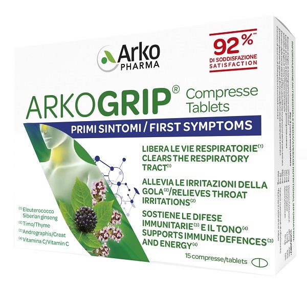 ARKOGRIP 15 COMPRESSE - maxifarmacia.it