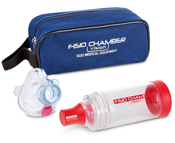 FISIOCHAMBER VISION PLUS INFANT CAMERA DI INALAZIONE ANTI STATICA CON MASCHERA PANDA - maxifarmacia.it