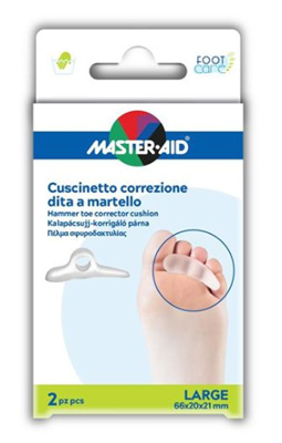 CORRETTORE DITA A MARTELLO MASTER-AID FOOTCARE LARGE 2 PEZZI C13 - maxifarmacia.it