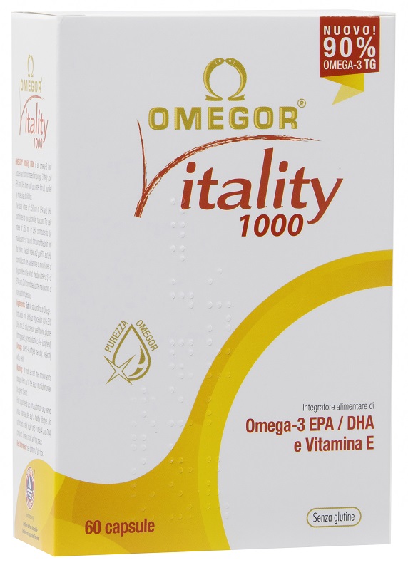 OMEGOR VITALITY 1000 60 CAPSULE MOLLI - maxifarmacia.it
