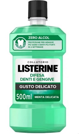 LISTERINE DENTI & GENGIVE DELICATO 500 ML - maxifarmacia.it