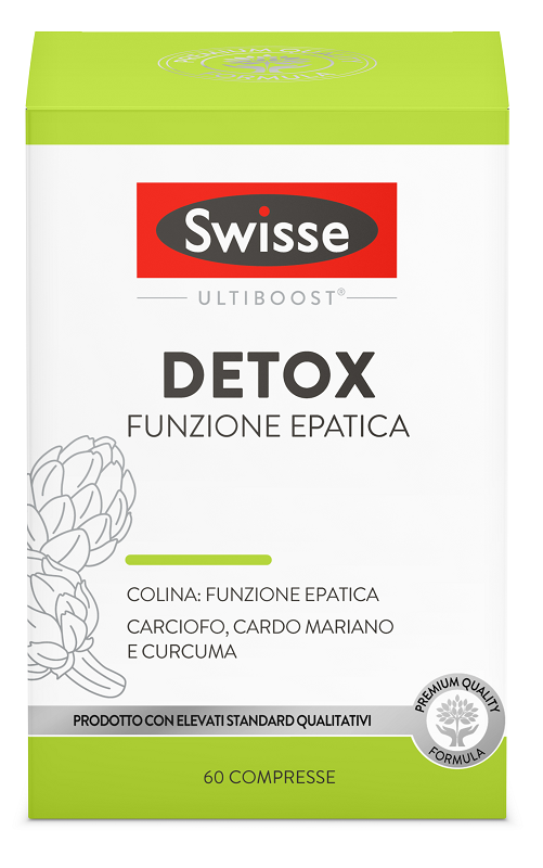 SWISSE DETOX FUNZIONE EPATICA 60 COMPRESSE DA 1085 MG - maxifarmacia.it