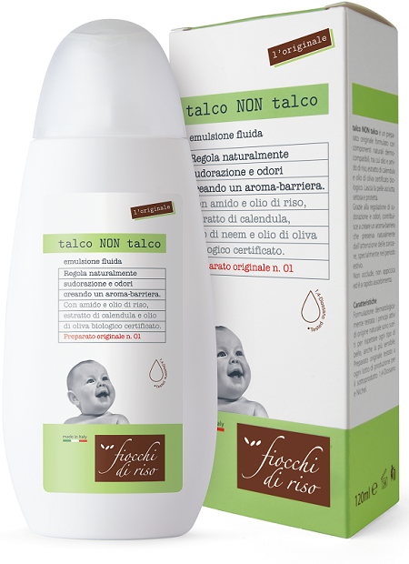 FIOCCHI DI RISO TALCO NON TALCO 120 ML - maxifarmacia.it