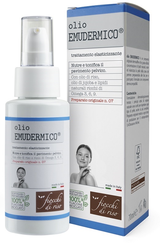 FIOCCHI DI RISO OLIO EMUDERMICO ELASTICIZZANTE 70 ML - maxifarmacia.it