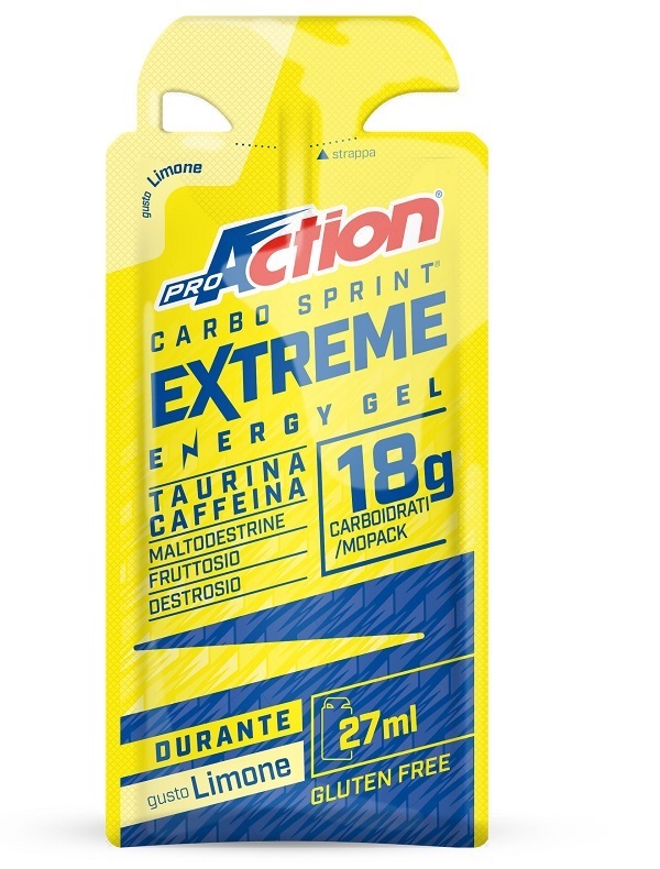 PROACTION CARBOSPRINT EXTREME LEMON GEL 27 ML - maxifarmacia.it