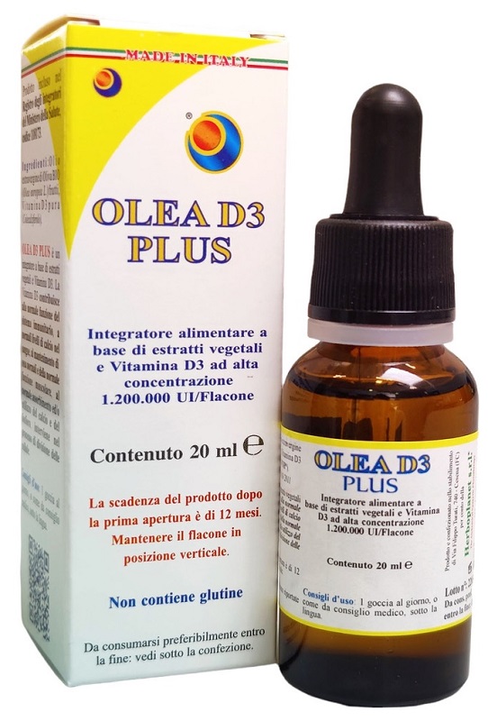 OLEA D3 PLUS GOCCE 20 ML - maxifarmacia.it
