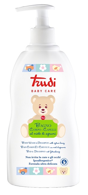 TRUDI BABY CARE BAGNO CORPO/CAPELLI 500 ML - maxifarmacia.it
