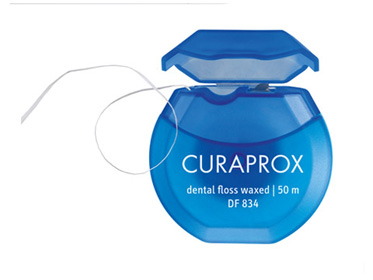 CURAPROX DF 834 DENTAL FLOSS WAXED 50 METRI - maxifarmacia.it