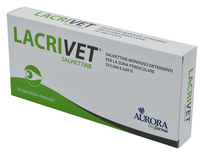 LACRIVET SALVIETTINE 15 PEZZI - maxifarmacia.it