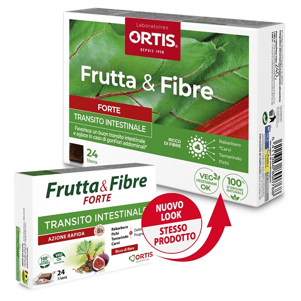 FRUTTA & FIBRE FORTE 24 CUBETTI - maxifarmacia.it