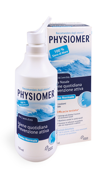 PHYSIOMER SPRAY NASALE GETTO NORMALE 135 ML - maxifarmacia.it