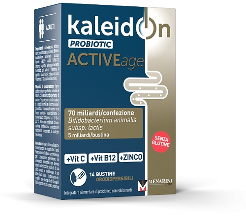 KALEIDON PROBIOTIC ACTIVE AGE 14 BUSTINE - maxifarmacia.it