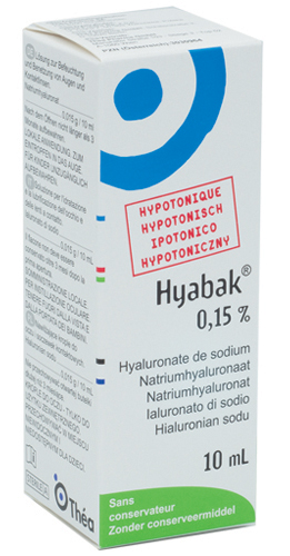 HYABAK 0,15% SOLUZIONE OFTALMICA 10 ML - maxifarmacia.it