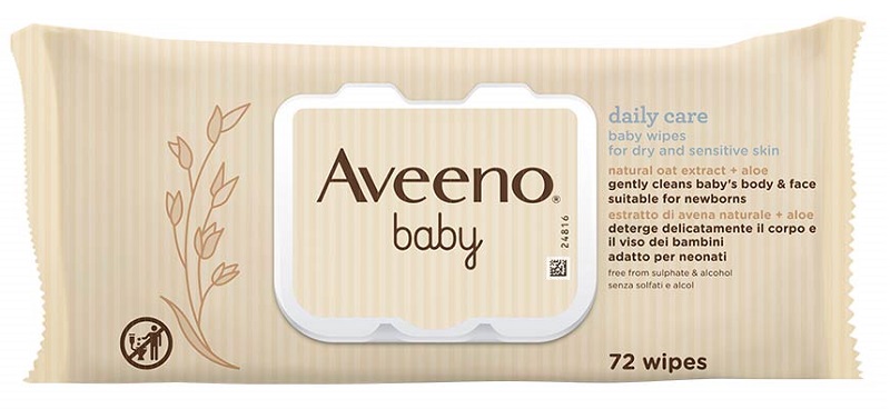 AVEENO BABY SALVIETTINE 72 PEZZI - maxifarmacia.it