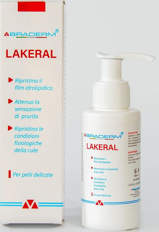 LAKERAL 100 ML BRADERM - maxifarmacia.it