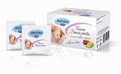DIETIDEA TISANA PANCIA PIATTA 20 BUSTINE - maxifarmacia.it