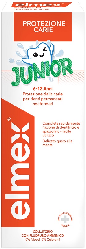 ELMEX COLLUTORIO JUNIOR 400 ML - maxifarmacia.it