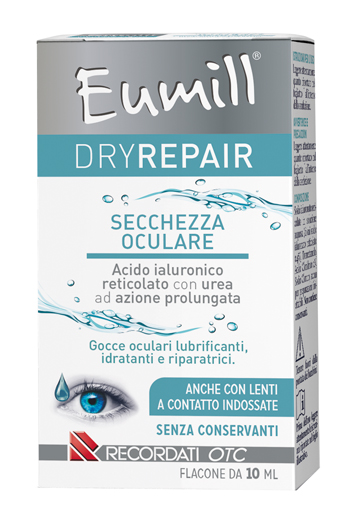 EUMILL DRYREPAIR GOCCE OCULARI PER SECCHEZZA OCULARE 10 ML - maxifarmacia.it