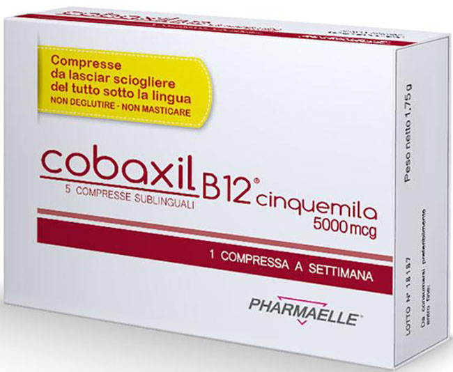 COBAXIL B12 5000MCG 5 COMPRESSE SUBLINGUALI - maxifarmacia.it