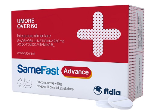 SAMEFAST ADVANCE UMORE OVER60 DA 20 COMPRESSE OROSOLUBILI - maxifarmacia.it