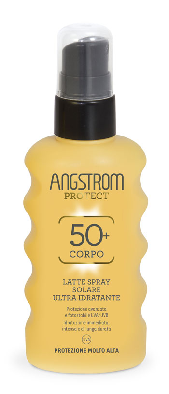 ANGSTROM LATTE SOLARE SPRAY ULTRA IDRATANTE SPF50+ da 175ml - maxifarmacia.it