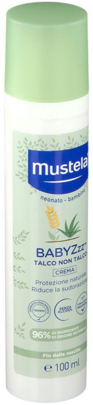MUSTELA BABYZZZ TALCO NO TALCO 100 ML - maxifarmacia.it