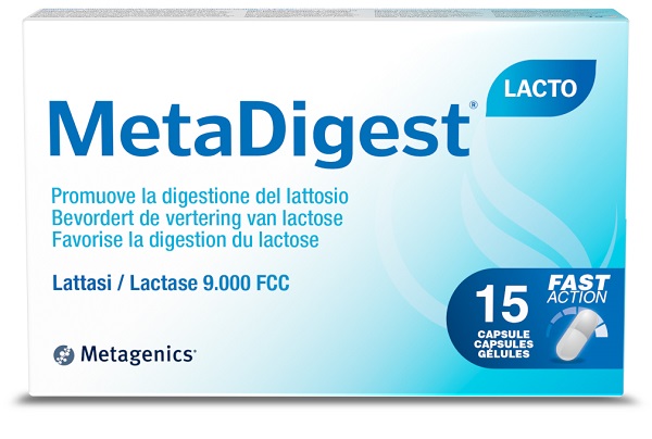 METADIGEST LACTO 15 CAPSULE - maxifarmacia.it