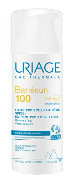 BARIESUN FLUIDO 100 SPF50+ 50 ML - maxifarmacia.it