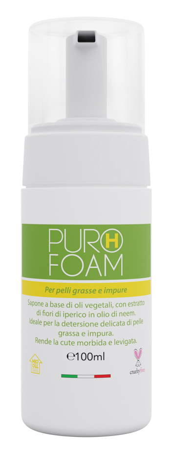 PURO FOAM SAPONE FOAMER VEGETALE 100 ML - maxifarmacia.it